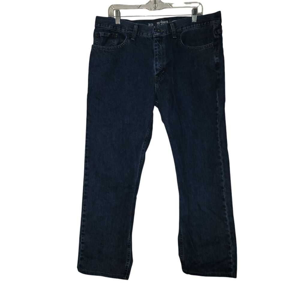 Urban Pipeline Black Straight Jeans Classic Style